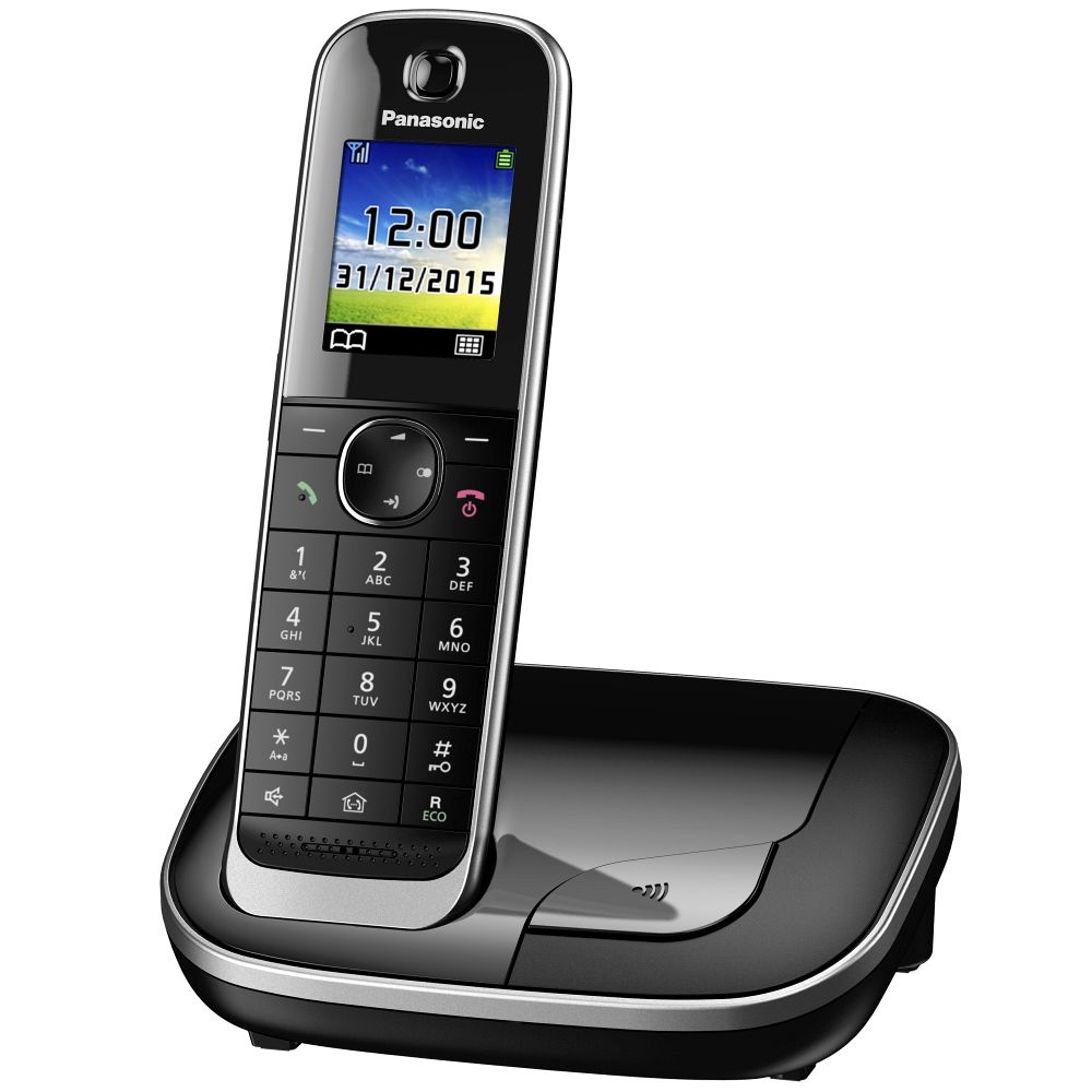 Panasonic Schnurlostelefon KX-TGJ310GB - schwarz Panasonic Schnurlostelefon KX-TGJ310GB - schwarz